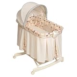 Tender Vibes Deluxe Rocking Bassinet - Cream