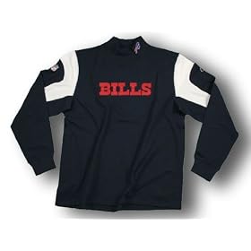 Buffalo Bills ''Ground Control'' NFL Long Sleeve Coaches Shirt, Navy
