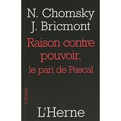 Raison contre pouvoir : Le pari de Pascal