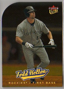 Buy 2005 Fleer Ultra Gold Medallion Todd Helton Baseball Card by Fleer