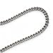 Stainless Steel 2.9mm Curb Chain 24 Inch Necklace Endless No Clasp