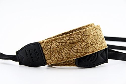 The Texture 3D printed WL1305 Brown Neck Camera Strap