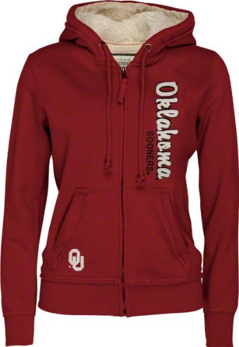 Oklahoma Sooners Women's Vault Full Zip Hooded Sweatshirt