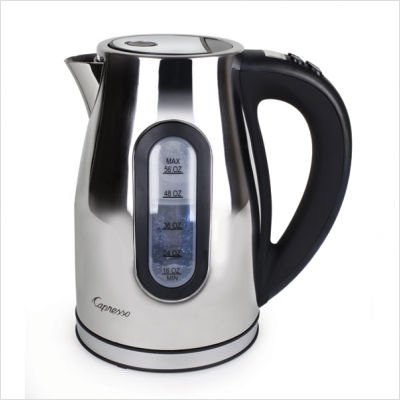 H2O PRO Programmable Cordless Water Kettle with Variable Temperature Controls in Polished Chrome H2O PRO Programmable Cordless Water Kettle with Variable Temperature Controls in Polished Chrome