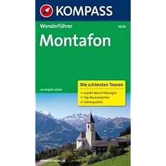 Montafon: Wanderf�hrer mit Tourenkarten und H�henprofilen