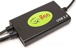 Q-See QSU2DVR04 4 Channel USB 2.0 Digital Video Recorder Adapter