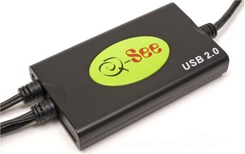 Q-See QSU2DVR04 4 Channel USB 2.0 Digital Video Recorder Adapter