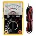 GE 50952 Multimeter, Analog 14 Range 6-Function Non-Recording, Yellow