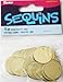 BULK CRAFT SEQUIN ROUND DISC PAILLETTES ~ Gold~3/4