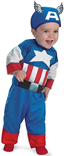 Captain America Infant Costume - 12-18 Months
