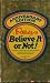Book Ripley's Believe It or Not! 50th Anniversary Edition