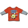 SpongeBob "Serving Up Smiles!" Long Sleeve T-Shirt with Thermal Sleeve