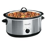 CROCK-POT SCV700-SS 7-QT OVAL SLOW COOKER