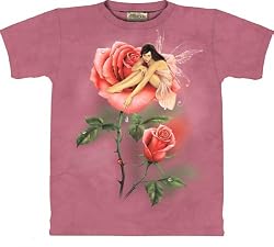The Mountain In Bloom Fairy Fantasy Adult Tee T-shirt
