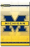 University Of Michigan Poster- M
