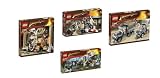 Review LEGO  / Lego Indiana Jones 7620 + 7621 + 7622 + 7623 Huge Super set