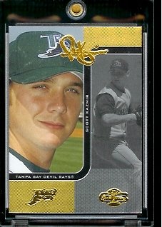 2006 Topps Co-Signers Scott Kazmir Tampa Bay Devil Rays Baseball Card #80 - Mint Condition - In Protective Display Case !!