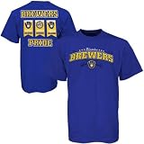 Majestic Milwaukee Brewers Royal Blue 2008 Banner T-Shirt