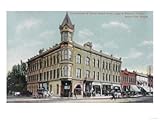 IMAGE OF Exterior View of the Geiser Grand Hotel - Baker City, OR Stretched Canvas Poster Print, 18x24