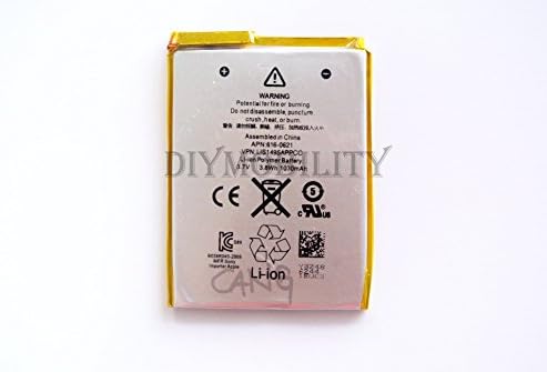 Internal Replacement Battery for iPod Touch 4th Generation 3.7v 930mAh Li-ion 8GB 16GB 32GB 64GB - DIYMOBILITY