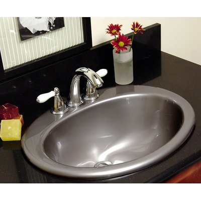 Oval Acrylic Bathroom Sink Mexican Sand
