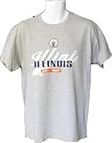 Youth Fighting Illini Oxford Grey S/S 'Established' Tee