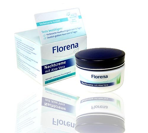 Florena Nachtcreme - Aloe Vera (50ml) Preisvergleich
