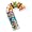 Play-doh Holiday Pack Candy Cane With 10 Mini Cans Image #1