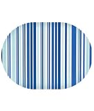 Simply Stripes Blue Plastic Placemat by AdV