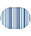 Kitchen & Housewares : Simply Stripes Blue Plastic Placemat by AdV