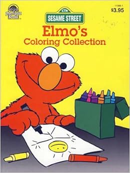Elmo's Coloring Collection (Jumbo Sesame Street Coloring Book): Children's Television Workshop ...