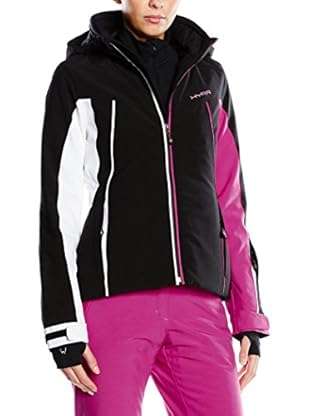 Hyra Chaqueta de Esquí Arabba (Negro / Fucsia)