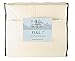 D. Charles Luxury Microfiber Sheets with Near Cotton Finish and 2 Extra Bonus Pillowcases (Ivory, Full)
