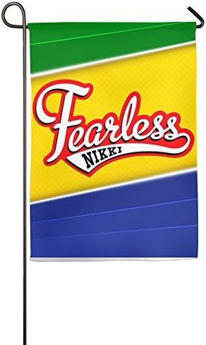 Nikki Bella Logo Fearless Garden Flag