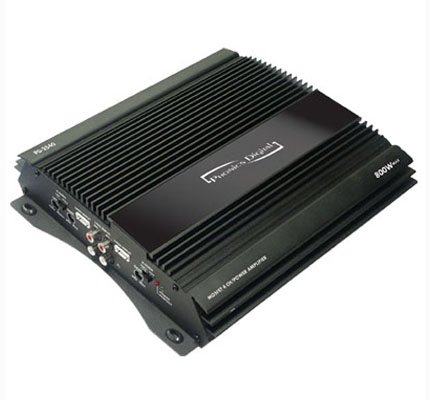 PHONICS DIGITAL PD-2540 AMPLIFIER 2CHANNEL MOSFET W CROSSOVER HI PASS LOW BAS...