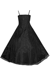 Girls Ankle Length Flower-Girl Dress/Pageant Dress/Wedding Dress 