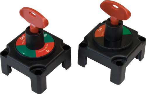 Seasense Battery Disconnect Switch with Key 2 Pos On/Off