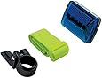 SE FL26BLY25 5-LED Blue Safety Flasher with Bicycle Attachment & Arm Strap