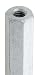 HSTA-25-96 Anodized Aluminum Hex Standoff, 1/4-20 Internal Thd x 6 L x 1/2 Hex