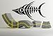 Fish Skeleton Fishing and Hunting Decor Animal Tribal Decor Wall Mural Vinyl Decal Sticker M107