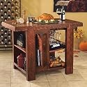 Vintage Oak Kitchen Island