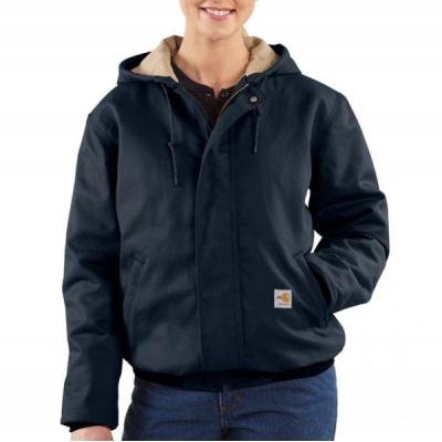 Special Product ! for Carhartt WFRJ130 Flame-Resistant Midweight Canvas Jacket Dark Navy X-Large