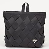 Recycled Seatbelt Backpack (Dark Grey) by Maggie Bags