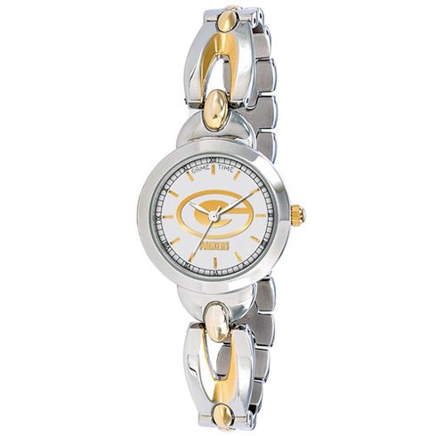 Game Time GTW-NFL-ELE-GB Green Bay Packers NFL Ladies Elegance Series Watch
