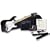 Silvertone  SS10 PAK BK Silvertone SS10 Citation Guitar & Amp Package, Liquid Black