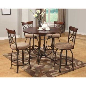 5 PC Hamilton Dining Counter Stools