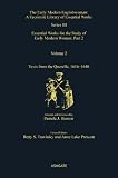 Texts from the querelle, 1616-1640