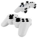 Wireless Rumble Controller for Sony PlayStation 3, White