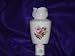 White Porcelain With Pink Flower Plug In Aromatherapy Night Light