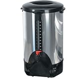 Continental Electric Professional Series Double Wall 50-Cup Stainless Steel Coffee Urn